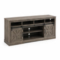 Mobile porta TV in legno con ante scorrevoli 152x40x60 cm